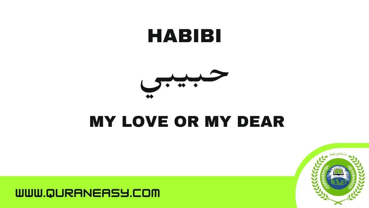 Habibi meaning: